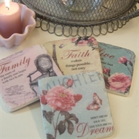 Bordsk�nere - Dream, Live, Family, Faith